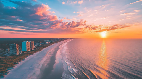 黄金海岸全景图