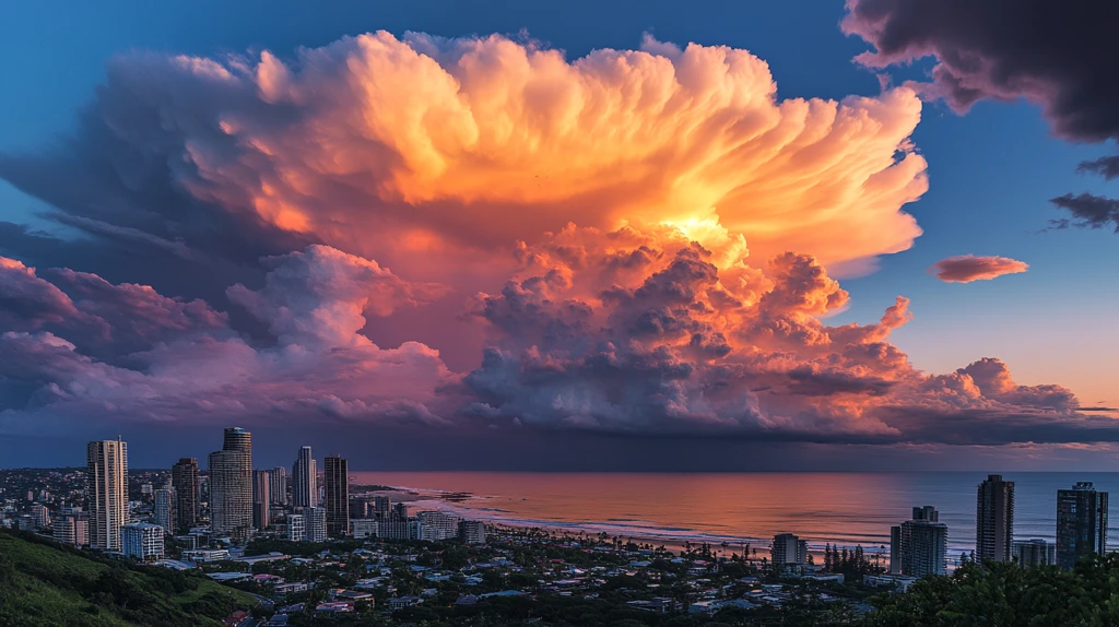 黄金海岸全景图