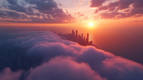 云海晨曦
