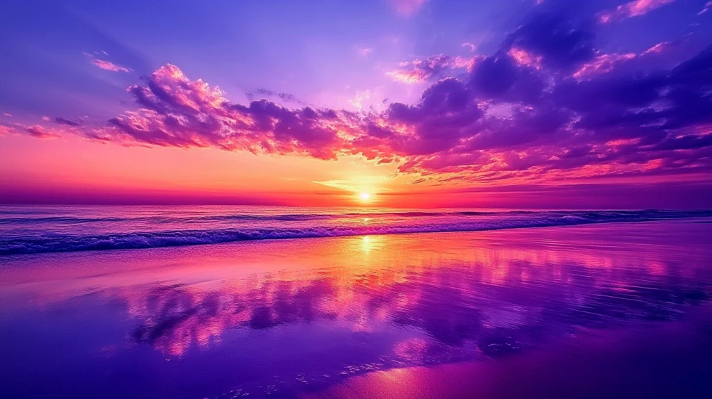 唯美日落精美壁纸