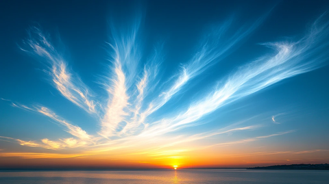 火烧云电脑屏保