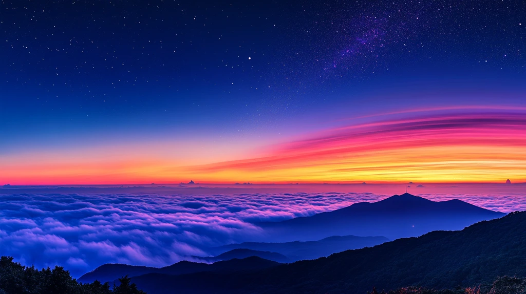 牛背山风光壁纸