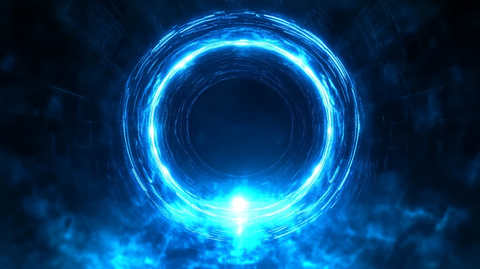 超大气圆形特效背景