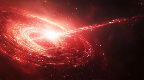 大气红色炫酷背景