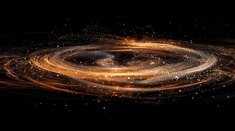 宇宙黑洞螺旋漩涡元素