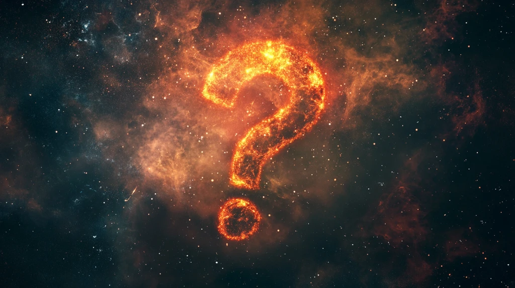 素材问号背景图