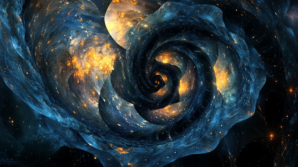 吊顶喷画宇宙漩涡