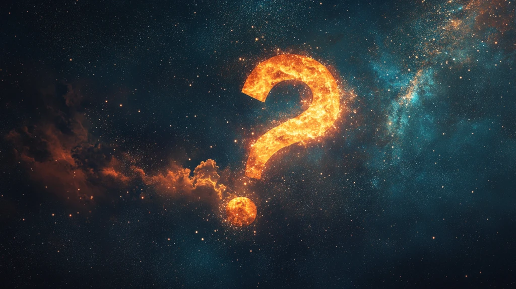 素材问号背景图