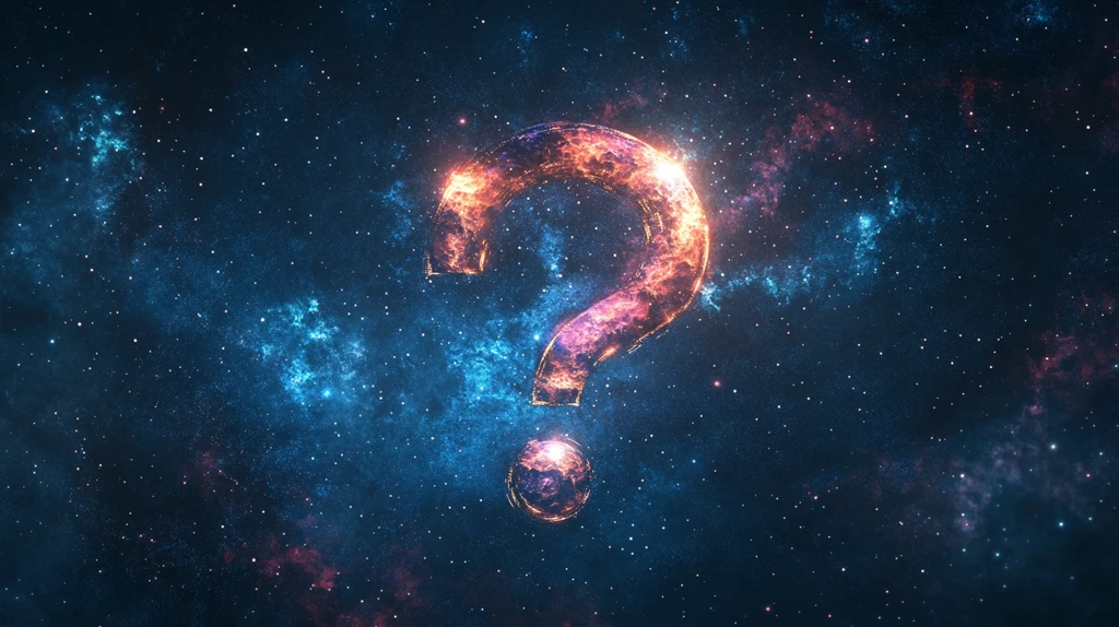 素材问号背景图