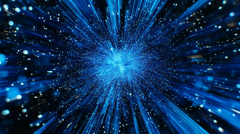 科技光线汇聚背景