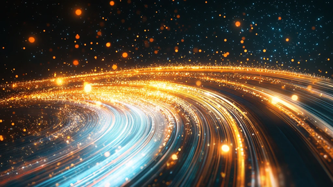 金色无限科技背景