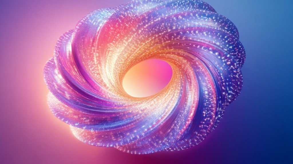 立体渐变发光体设计