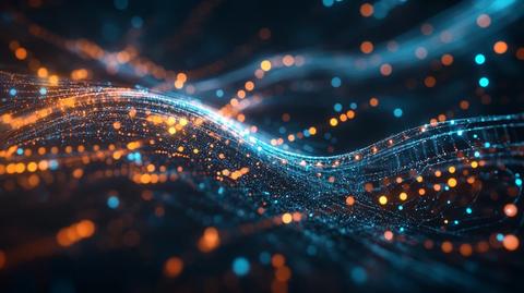 红蓝科技无限背景