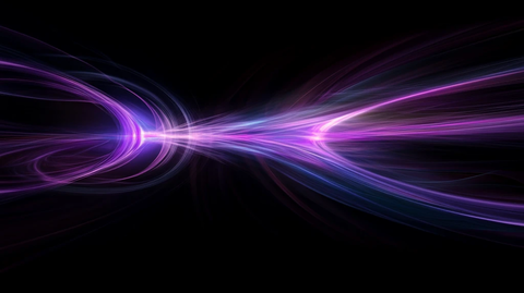 神秘紫色绚丽炫光图案