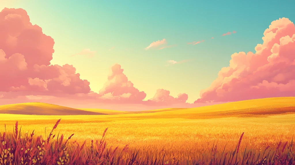 超宽幅田园景色