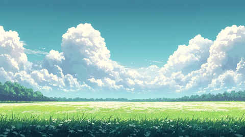动漫中的白云