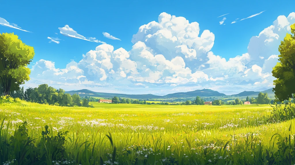 超宽幅田园景色