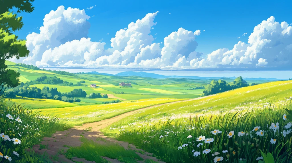 超宽幅田园景色