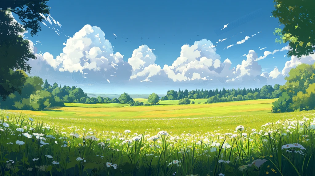 超宽幅田园景色