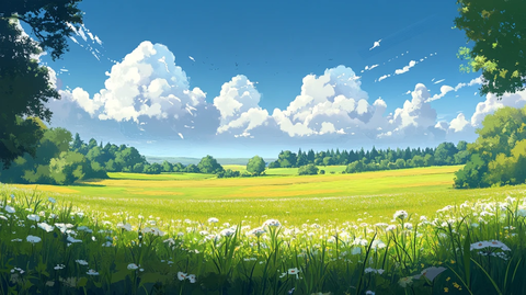 超宽幅田园景色