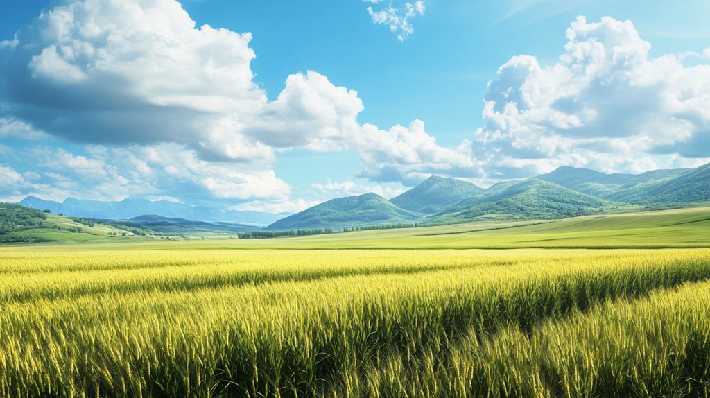 超宽幅田园景色