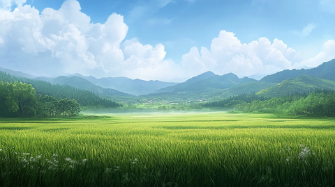 超宽幅田园景色