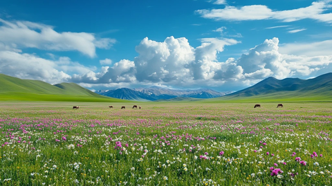 草原草原花海