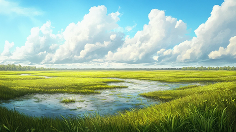 超宽幅田园景色