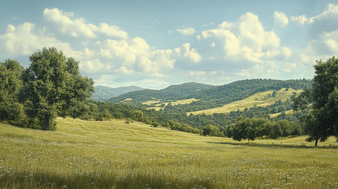 超宽幅田园景色