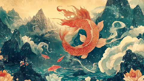 龙年系列包装插画