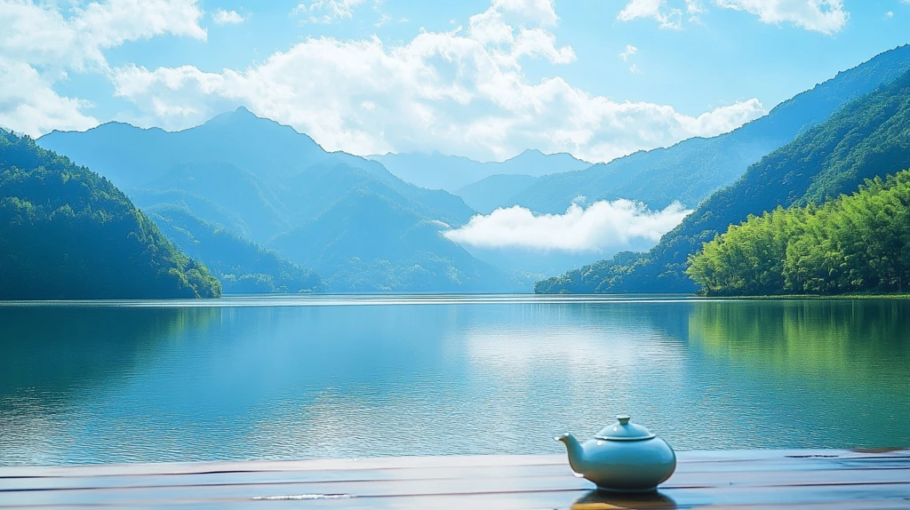 大江湖畔禅意山水