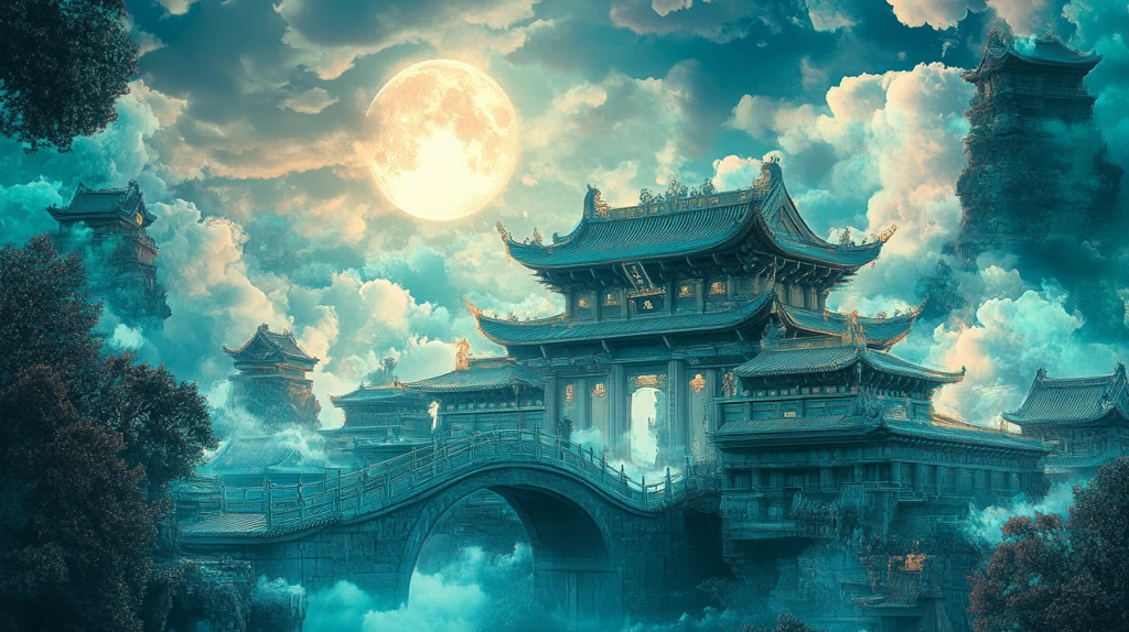 古风仙境天上宫阙