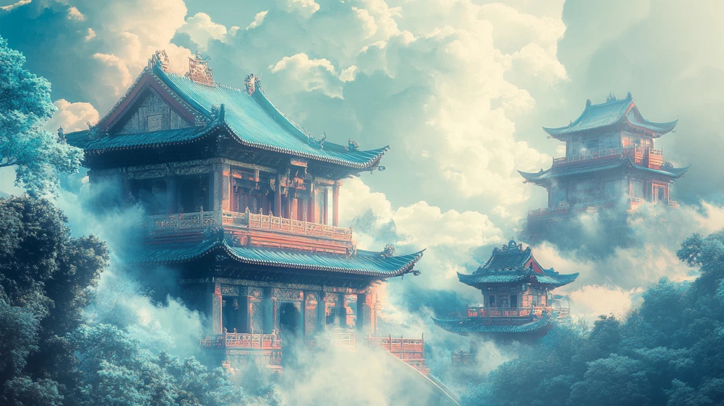 古风仙境天上宫阙