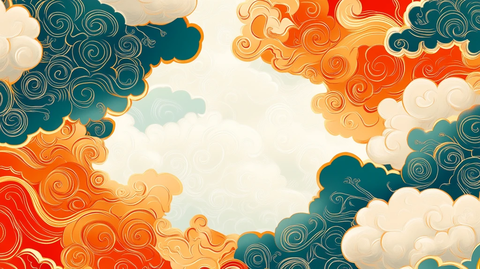 云纹插画