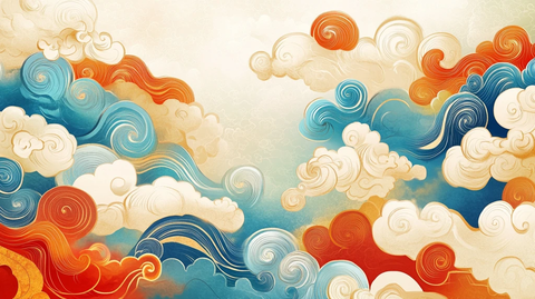 彩云海水纹