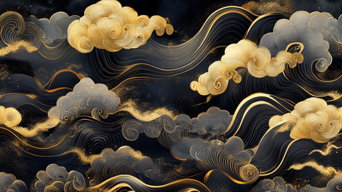 宋代云图高端云纹装饰