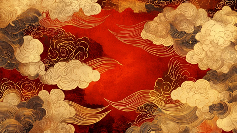 宋代云图高端云纹装饰