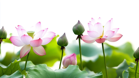 荷花高清电脑桌面壁纸