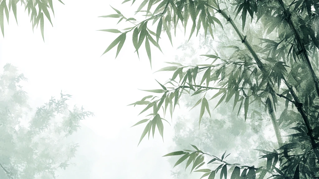 唯美竹影竹韵