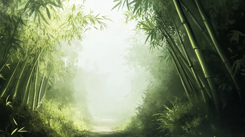竹林背景桌面
