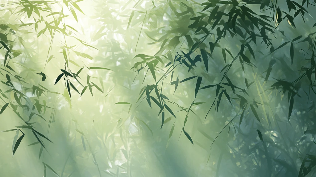 唯美竹影竹韵