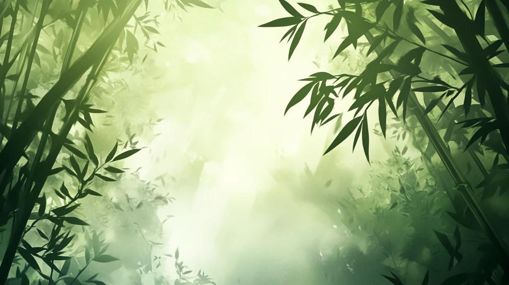 唯美竹林背景