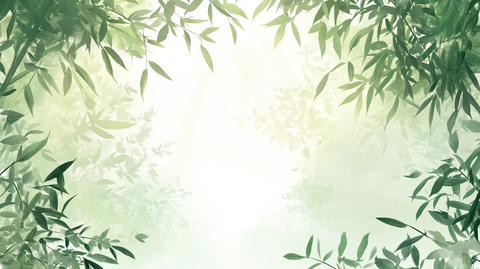 唯美竹叶背景