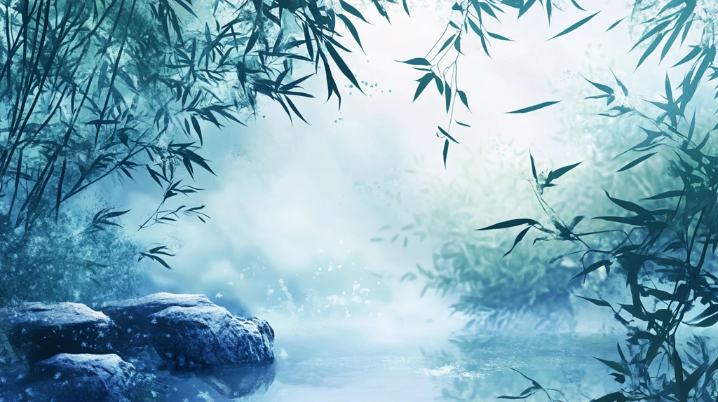 竹林意境图