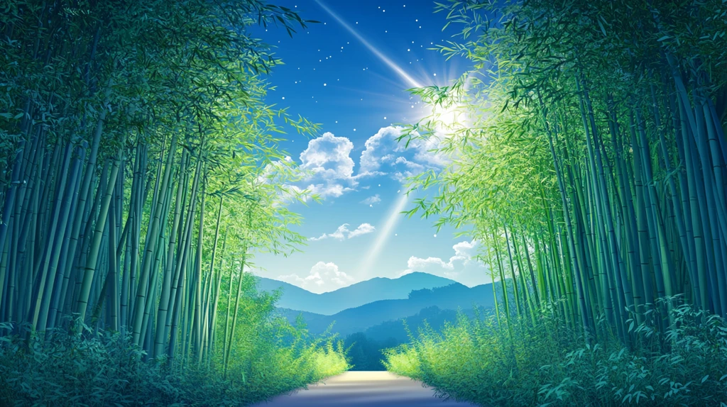 竹林背景桌面