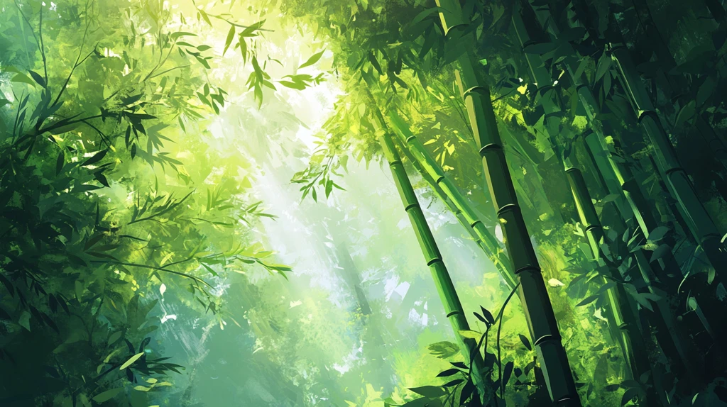 竹林艺术壁纸