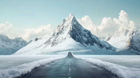 高端大气海拔背景