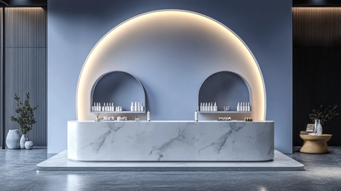 美容前台效果图