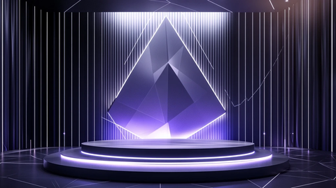 几何舞台效果图