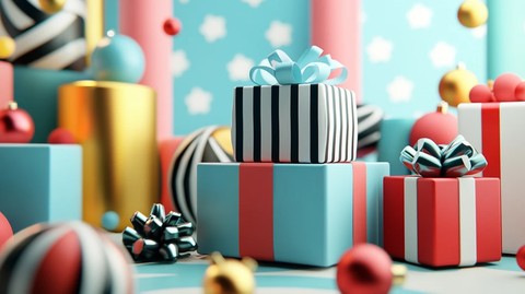 礼盒礼物礼品堆头